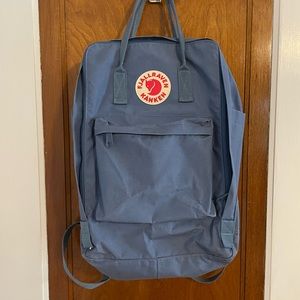 Fjallraven Kanken 17” Navy Laptop Backpack